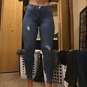 High-Rise Jean Legging from Hollister